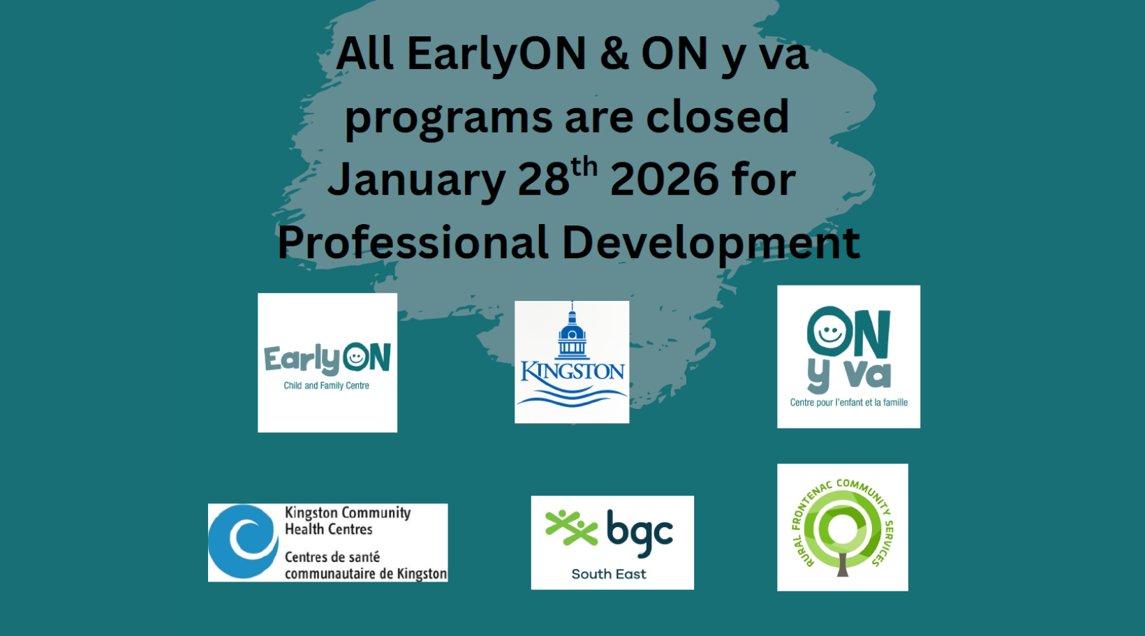 EarlyON Closure slide